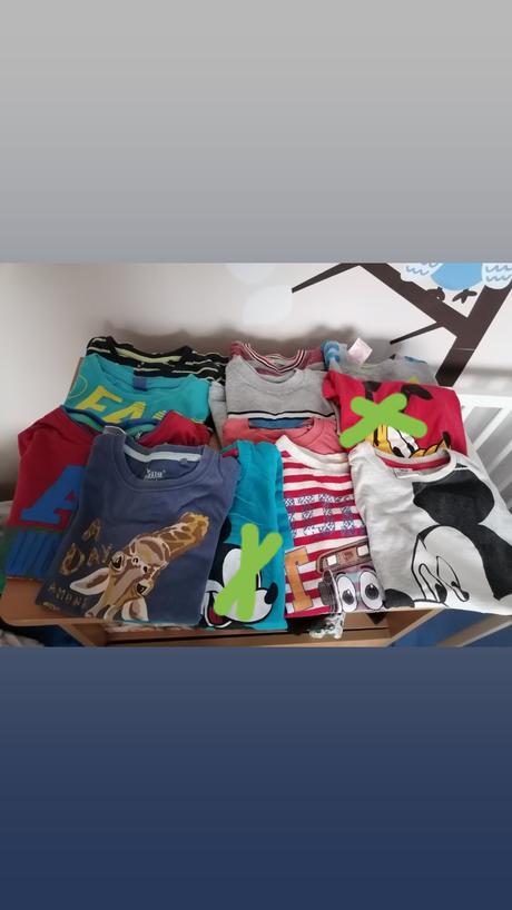 Letný balík do škôlky - tričká, kraťasky 98/104, 104