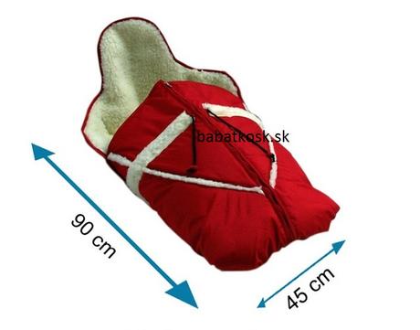 Detské sánky + fusak+polohovatelná rukoväť,