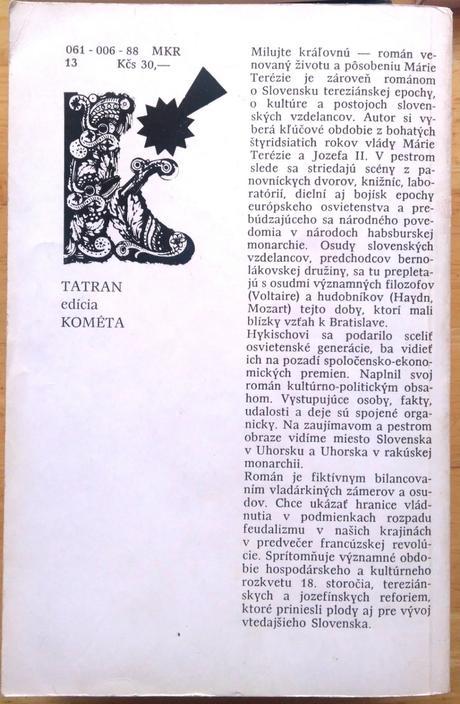 Milujte kráľovnú , anton hykisch, 