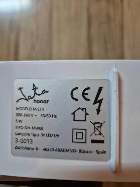 Insekticídna uv lampa jata mie14 5w,