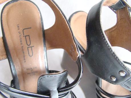 Nenosene les petit bombes  klinové sandále, 39