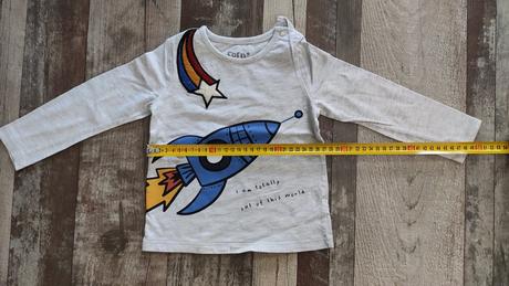 Tričko s dlhým rukávom, f&f,86