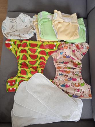 Látkové nohavičky, plienky sada, bumgenius