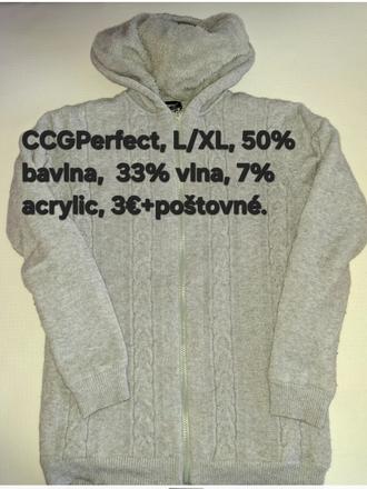 Dámsky sveter s kapucňou., l