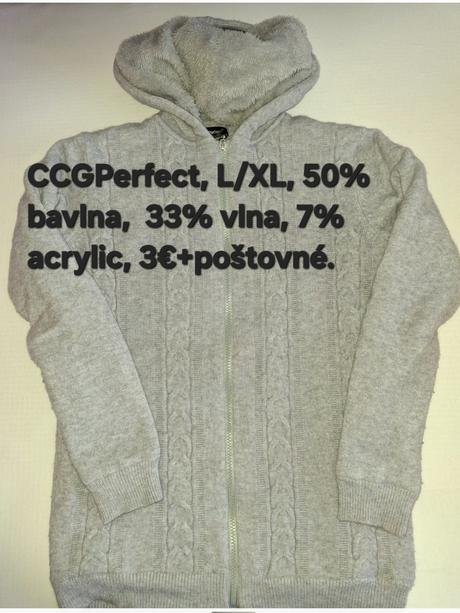 Dámsky sveter s kapucňou., l