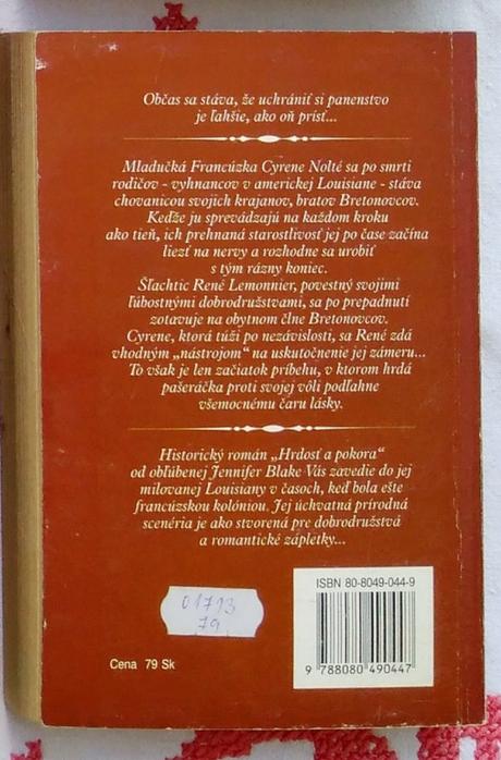 Hrdosť a pokora - jennifer blake, 