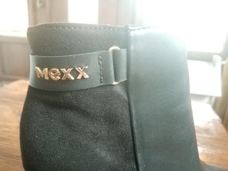 Dámske členkové čižmy., mexx,39