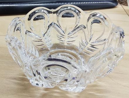 Miska mala, brusene sklo, 