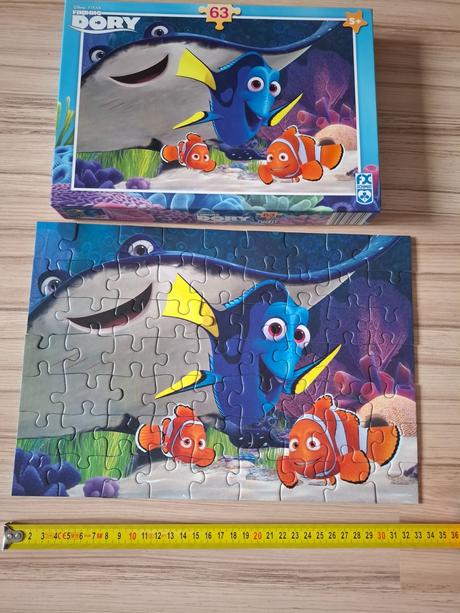 Puzzle dory a nemo, 