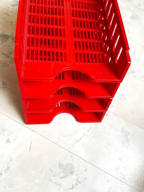 Zásuvný organizér na dokumenty/papiere - 4 ks,