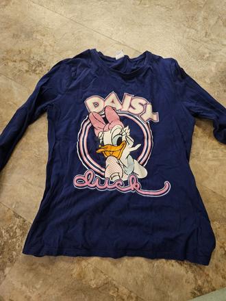 Tmavomodré tričko daisy 164, disney,164