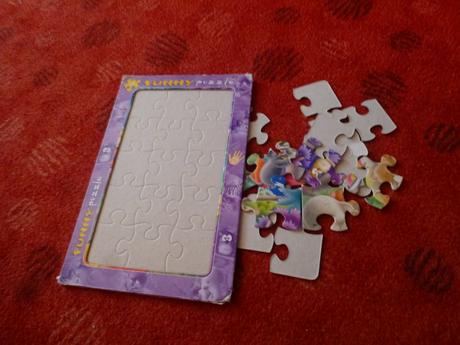 Puzzle so zvieratkami, 