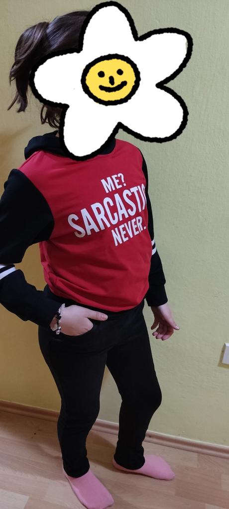 Komplet mikina a legíny, 134