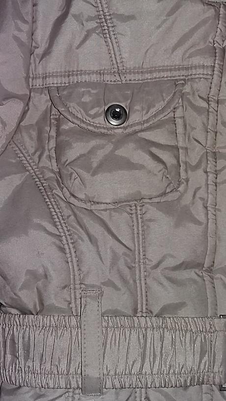 Bunda s opaskom-cena s postou, mothercare,122