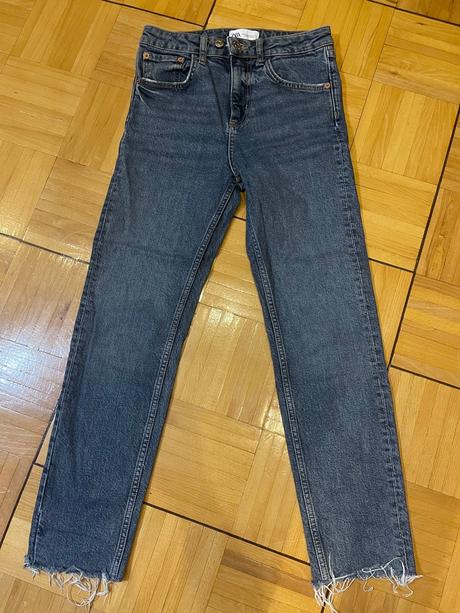 Dámske zara rifle s vysokým pásom, zara,34