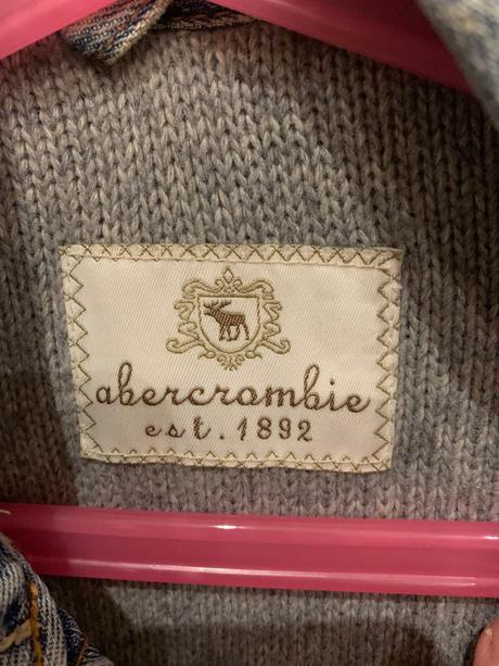 Rifľova bunda zateplena, abercrombie&fitch,164