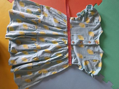 Letné šaty "lemon", marks & spencer,104