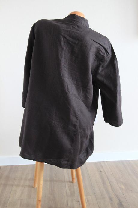 Zdobená ľanová tunika, l/xl, l