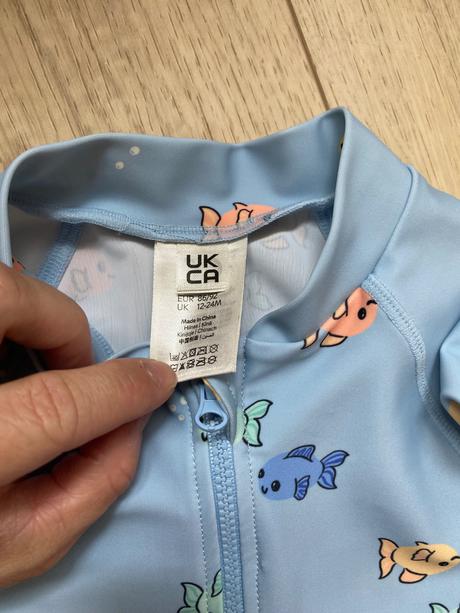 Plavky uv lindex s čiapkou, lindex,86