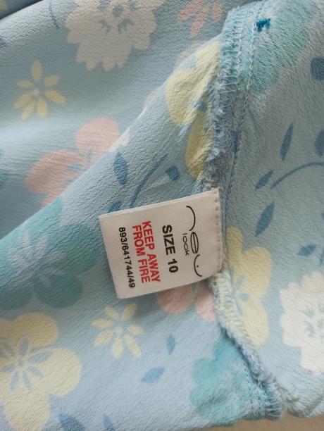 Letná dlhšia nepodšitá sukňa, new look,38