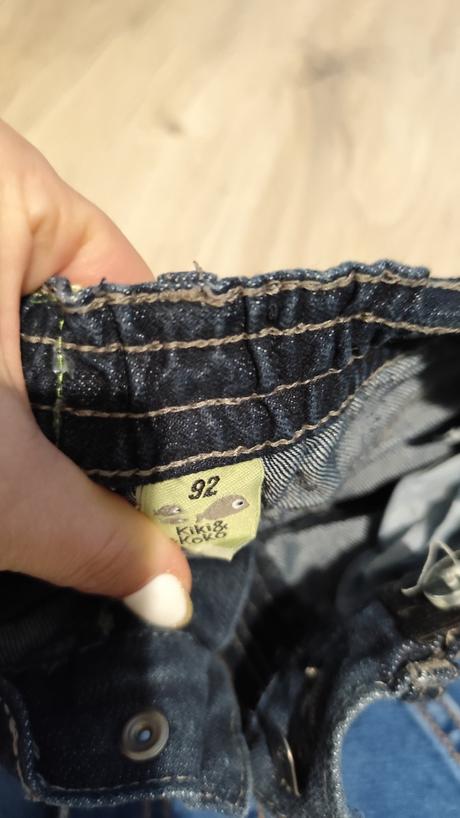 Riflové krátke nohavice, 92