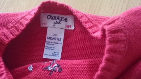 Sveter oshkosh z usa, oshkosh,92