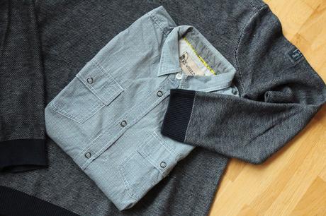 Košeľa rifľového vzhľadu, l