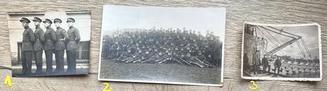 3 historické vojenské fotografie 1927-1940 za 30, 