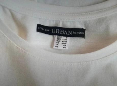 Top, tričko, maslovo-biele, s, xl, s / xl