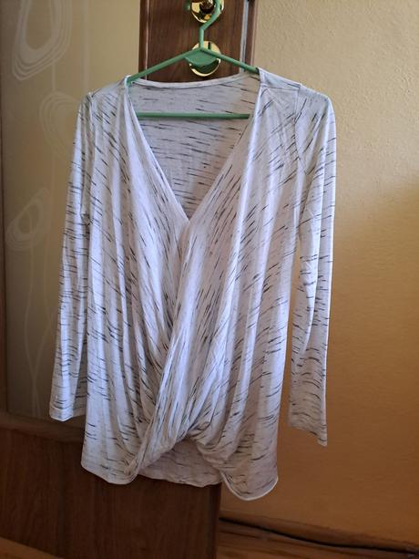 Biele tricko, h&m,s