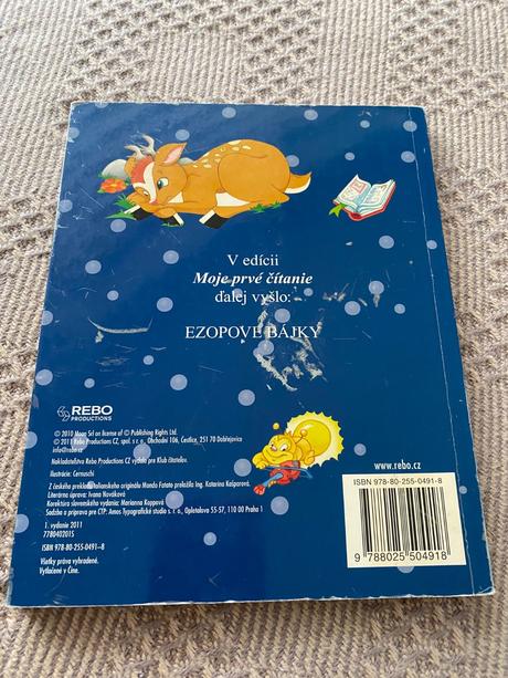 Modrá kniha rozprávok moje prvé čítanie,