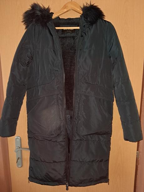 Zimna bunda oversize s, s