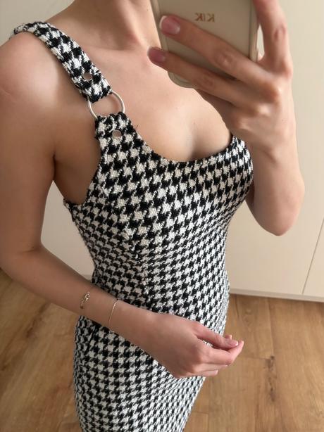 Čiernobiele šaty, new yorker,s