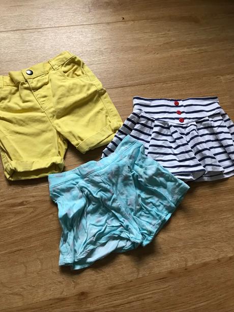 Balík letné oblečenie dievčatko, 68–80