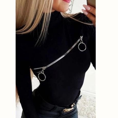 Tricko so zipsom, xs