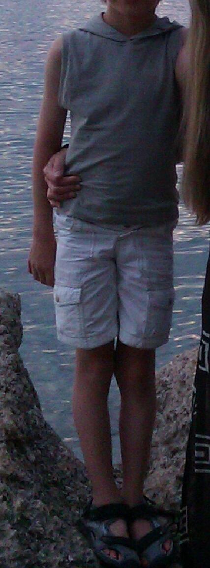 Tričko bez rukávov s kapucňou, 140