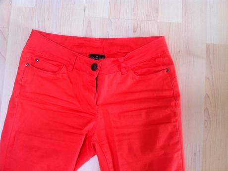 3/4 tove lososovo orandzove kratasy, takko,xs