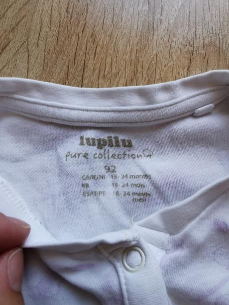 Bavlnený overal - pyžamo, lupilu,92