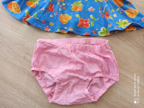 Letné šaty pre 1 ročne dievčatko, 80