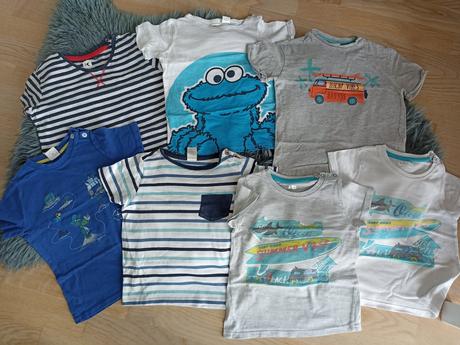 Chlapčenské tričká, h&m,92