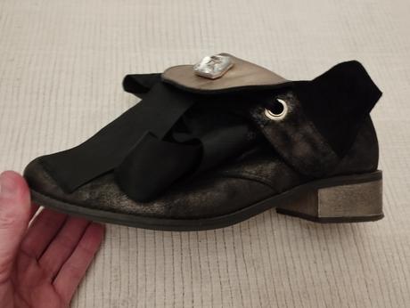 Talianske kožené topánky, 38