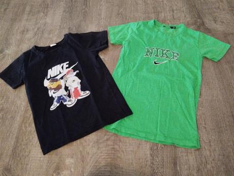 2x tričko, nike,122