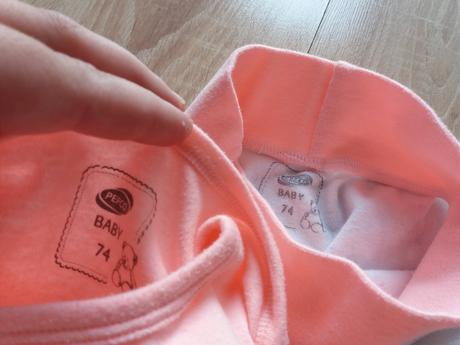 Body + polodupačky s mačičkami 74, pepco,74