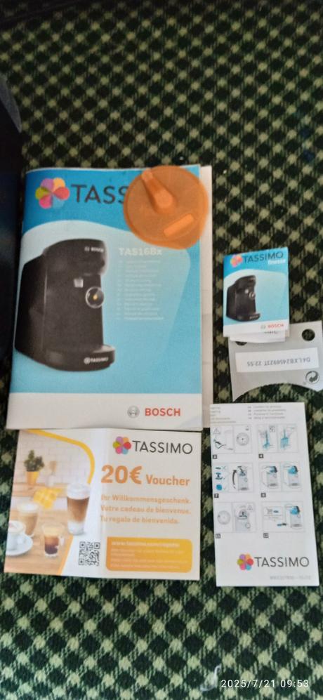 Kávovar bosch tassimo, bosch