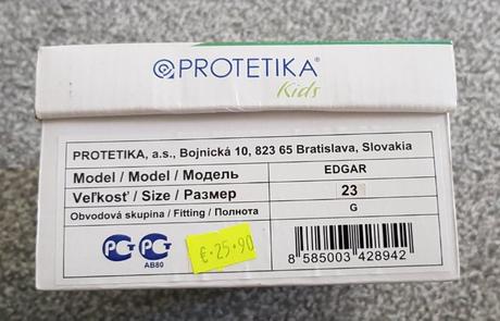 Šnurovanie topánočky, protetika,23