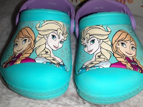 Šlapky crocs frozen anna a elza, crocs,21