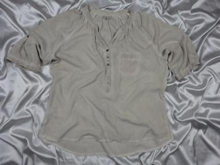 Luxusná béžová blúzka, 46