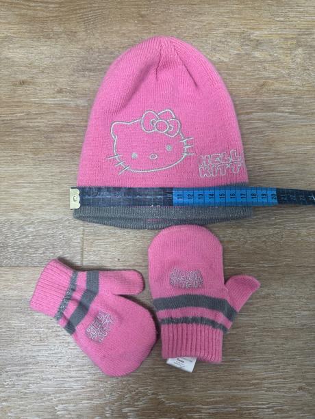 Set čiapka a rukavice hello kitty, hello kitty,80