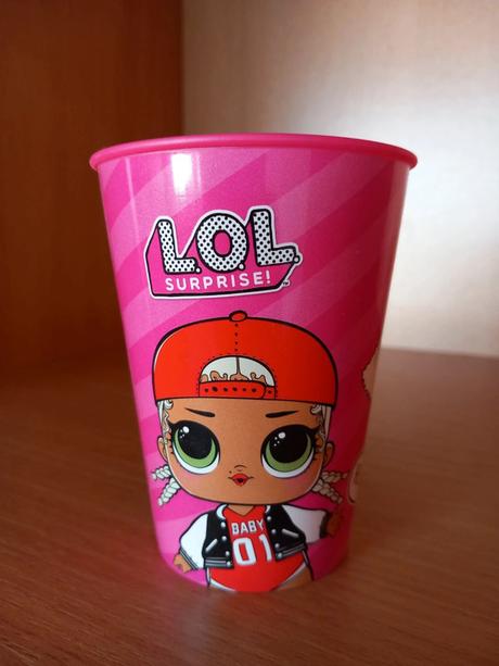 L.o.l pohár, tvrdený plast 260 ml,