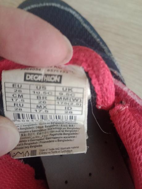 Turistické topánky, quechua,28